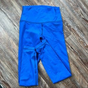 Cobalt blue 7/8 workout leggings XS (Lululemon dupe)